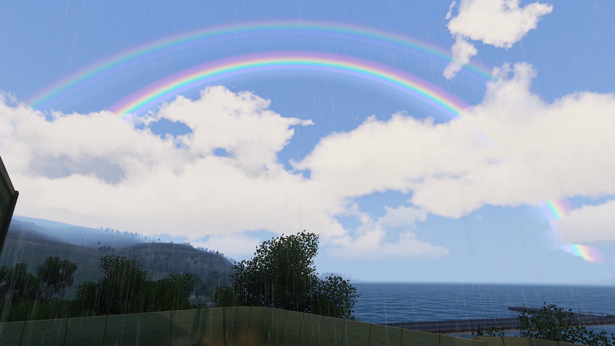 2 Regenbogen in Schottland