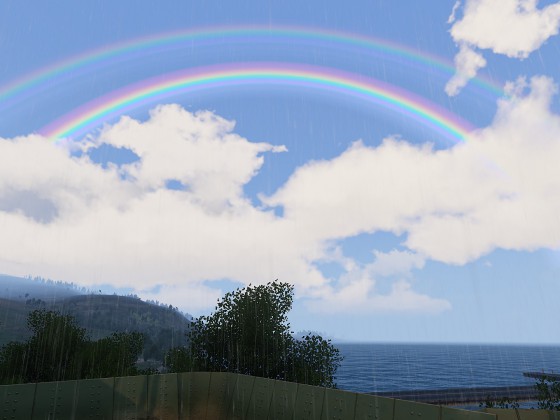 2 Regenbogen in Schottland
